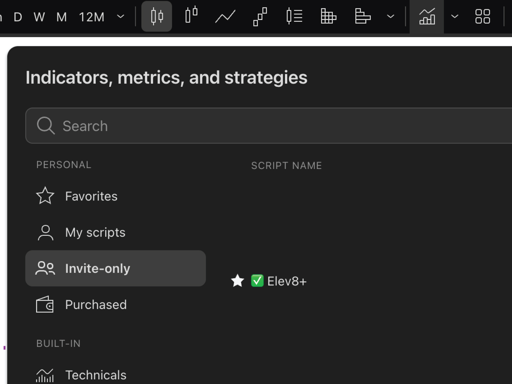 How to Install and Activate Elev8+ on TradingView